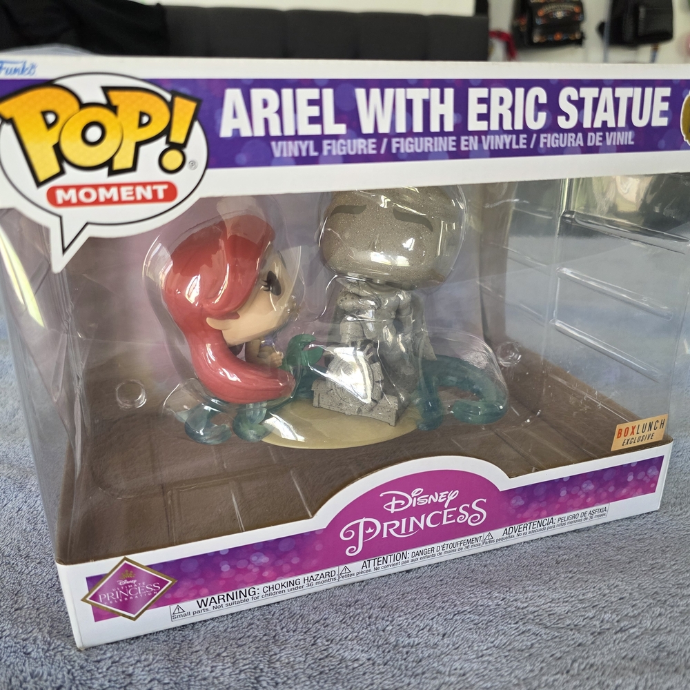 Funko Pop Disney Princess Ariel with Eric Statue Vinyl Figure